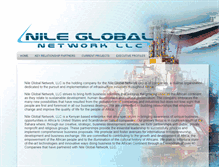 Tablet Screenshot of nileglobalnetwork.com